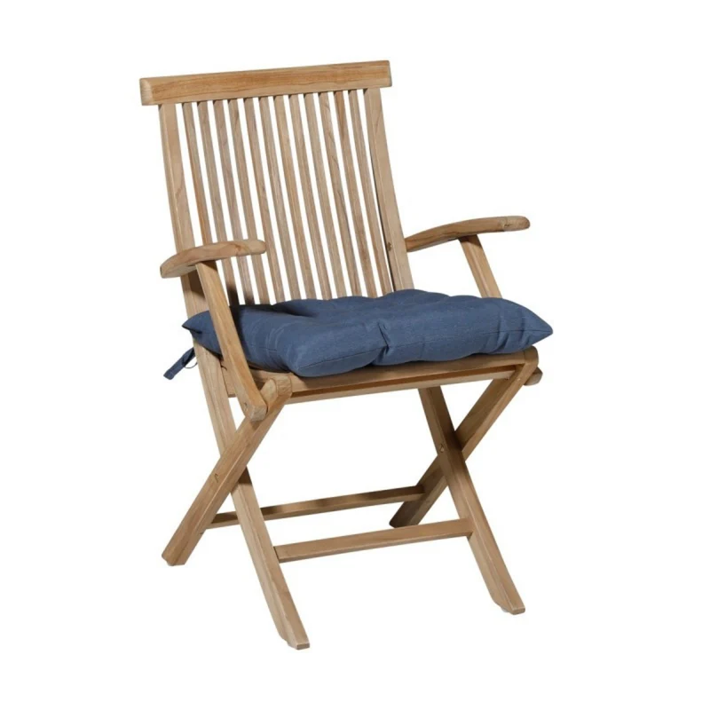 Madison Toscane zitkussen 46x46cm Panama Safier blue
