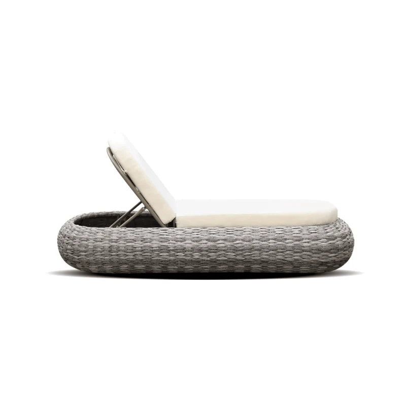 Boender Outdoor Rotan ligbed tuin met kussen