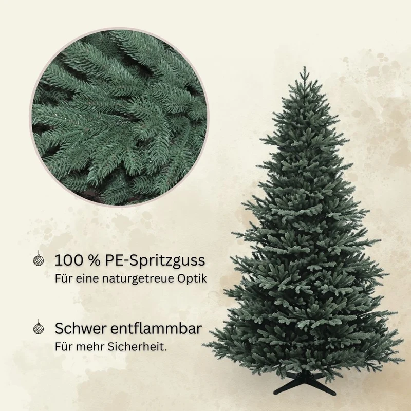 "Nordmann Classic" 240 cm Weihnachtsbaum PE 1418