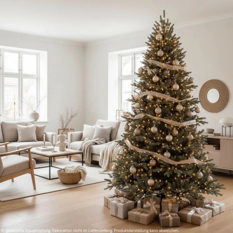 "Nordmann Classic" 210 cm Weihnachtsbaum PE 1418