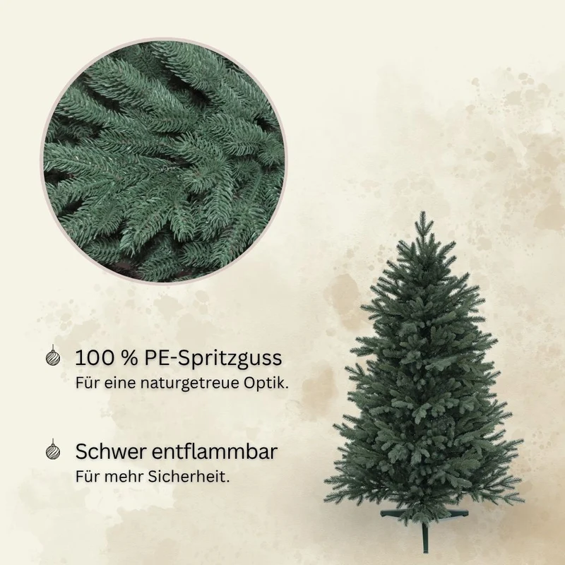 "Nordmann Classic" 120 cm Weihnachtsbaum PE 1418