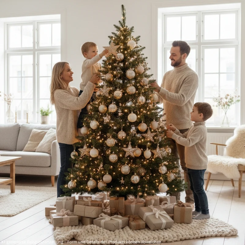 „Spessarttanne Classic“ 240 cm Weihnachtsbaum PVC 19001