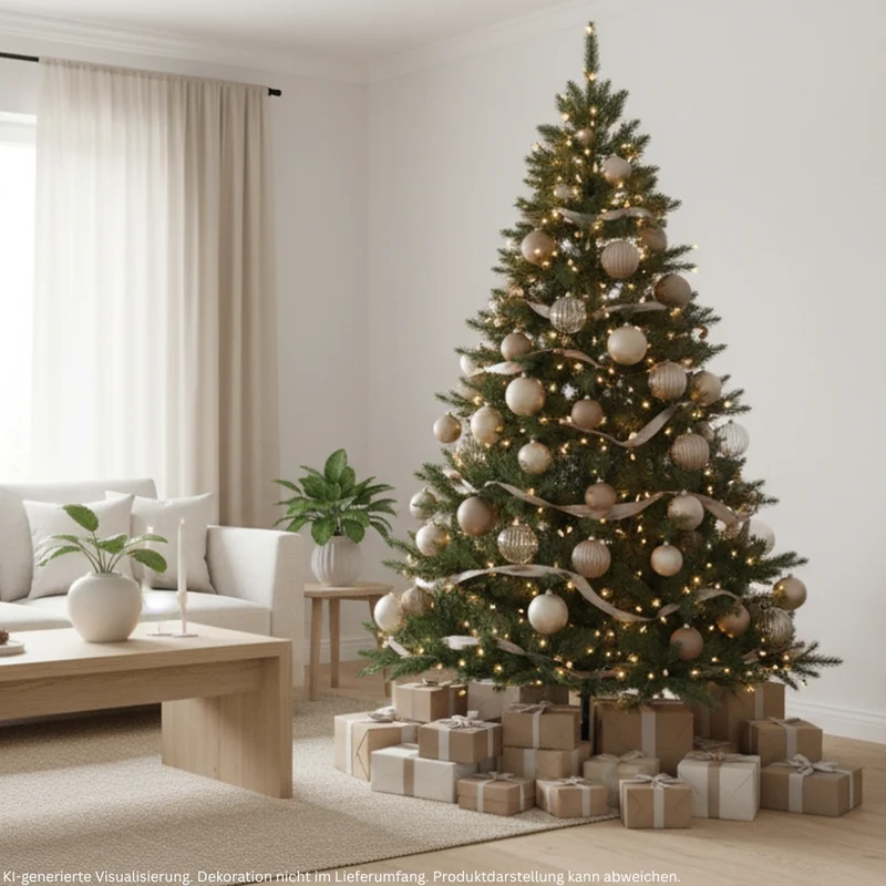 „Spessarttanne Classic“ 210 cm Weihnachtsbaum PVC 19001