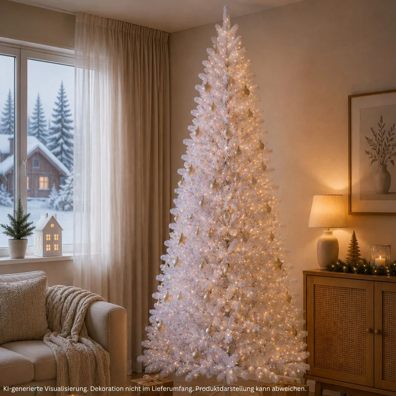 „Snowflake“ 240 cm Weihnachtsbaum PVC 1015