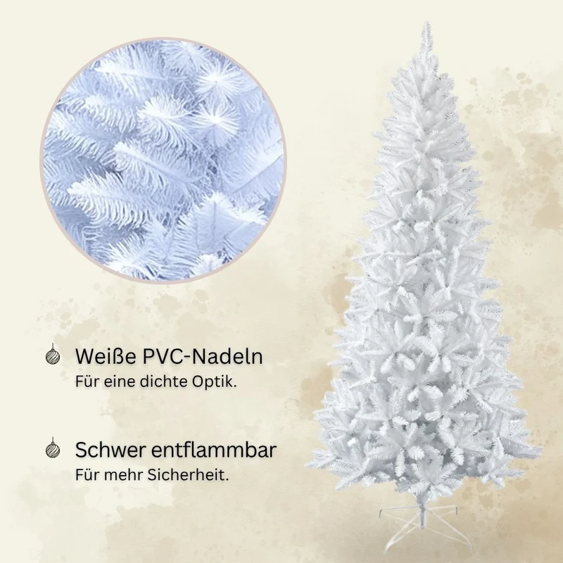 „Snowflake“ 240 cm Weihnachtsbaum PVC 1015