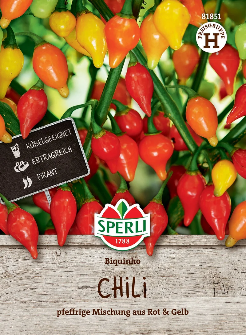 SPERLI Chili-Samen 'Biquinho'