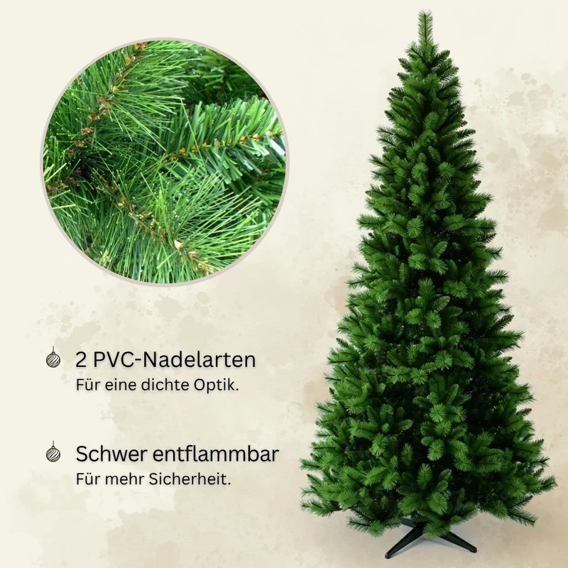 „Colorado-Mix Slim“ 270 cm Weihnachtsbaum PVC 1101 S