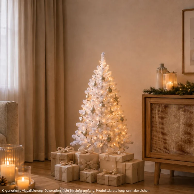 „Snowflake“ 120 cm Weihnachtsbaum PVC 1015