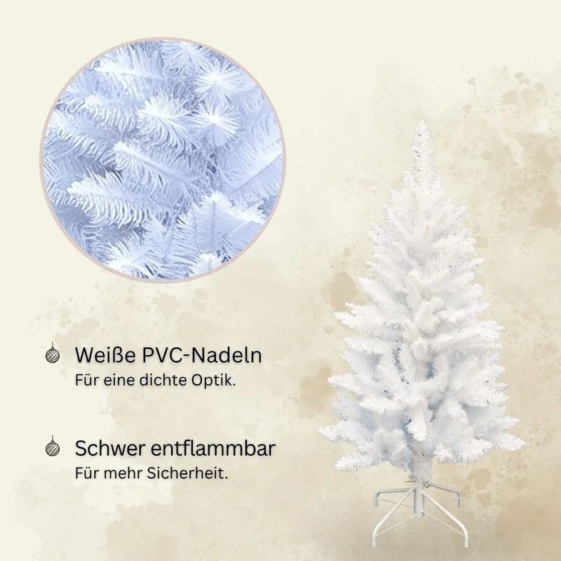 „Snowflake“ 120 cm Weihnachtsbaum PVC 1015
