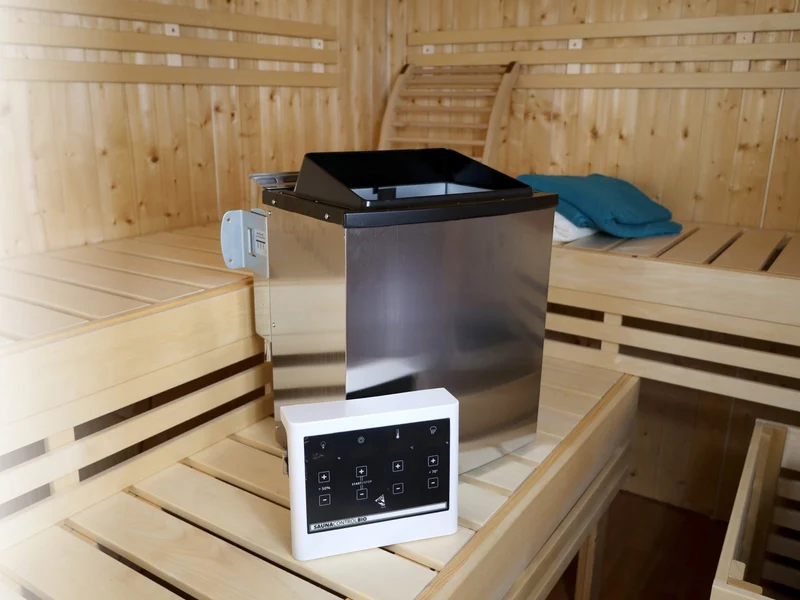 Karibu 11,0 kW Biokombiofen, inkl. externe Steuerung easy und Steine