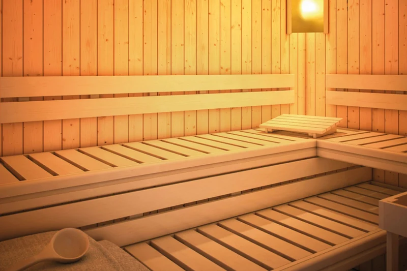 Karibu Sauna Rückenlehne und Bankblenden Set Vario Größe 4