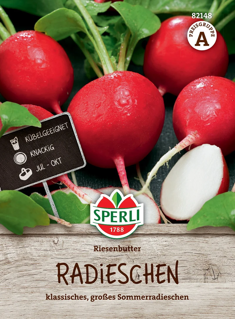 SPERLI Radieschen-Samen 'Riesenbutter'
