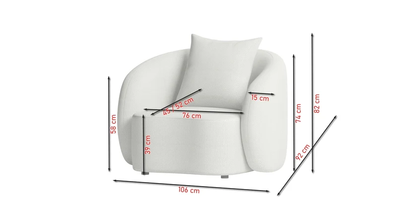Letizia Gartenfauteuil