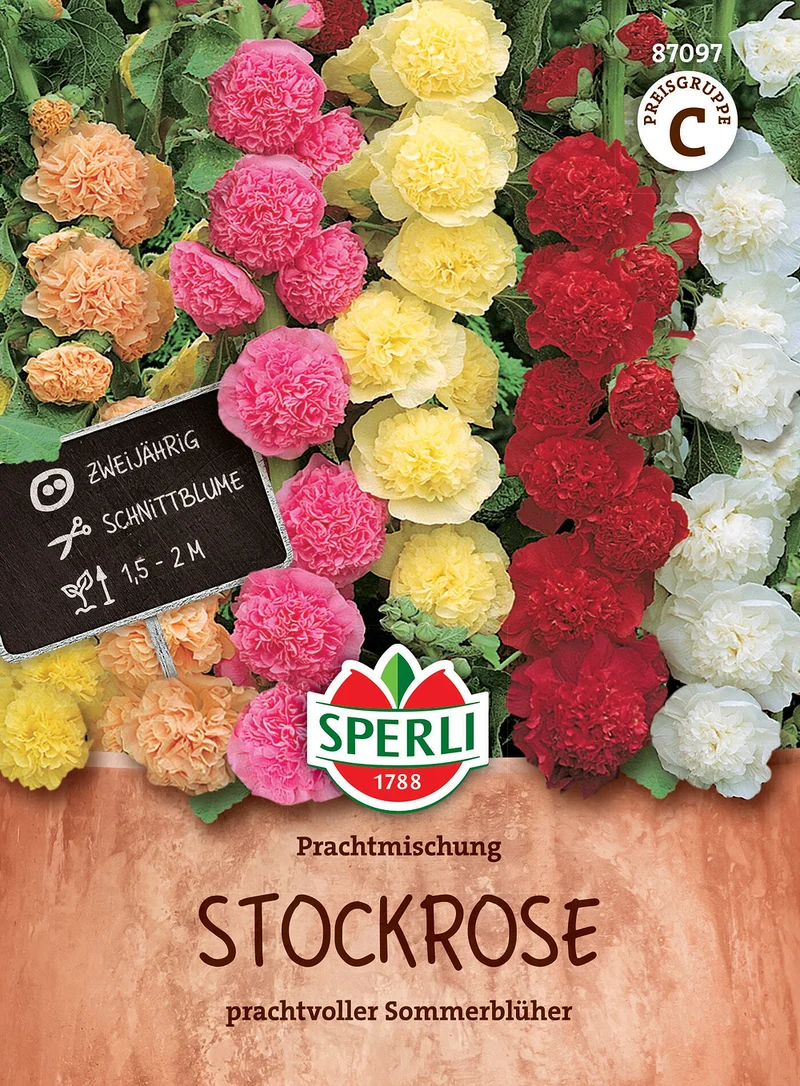 SPERLI Stockrosen-Samen 'Prachtmischung'