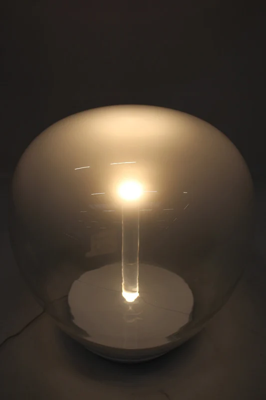 B-Ware Artemide Empatia Glas-Tischleuchte mit LED Ø 36 cm Glaslampe 26W Tischlampe