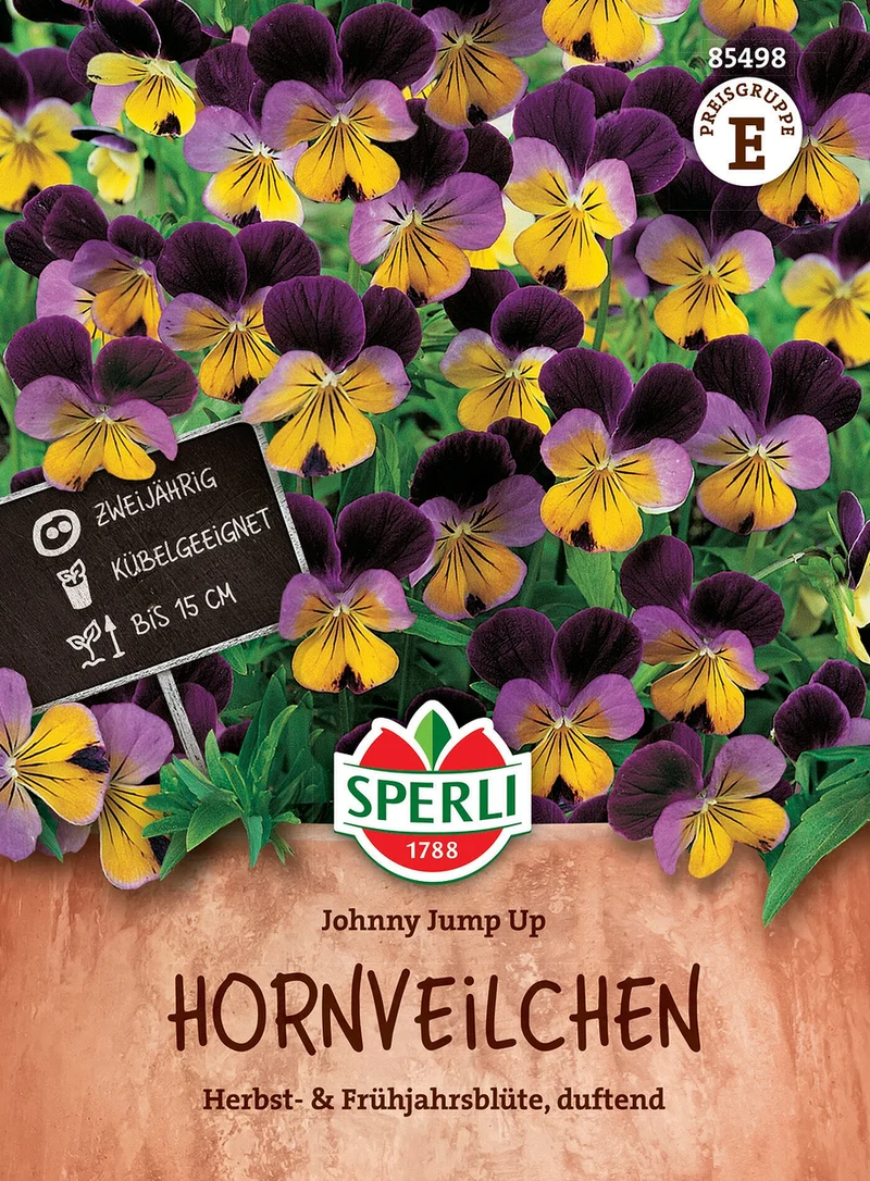 SPERLI Hornveilchen-Samen 'Johnny Jump Up'