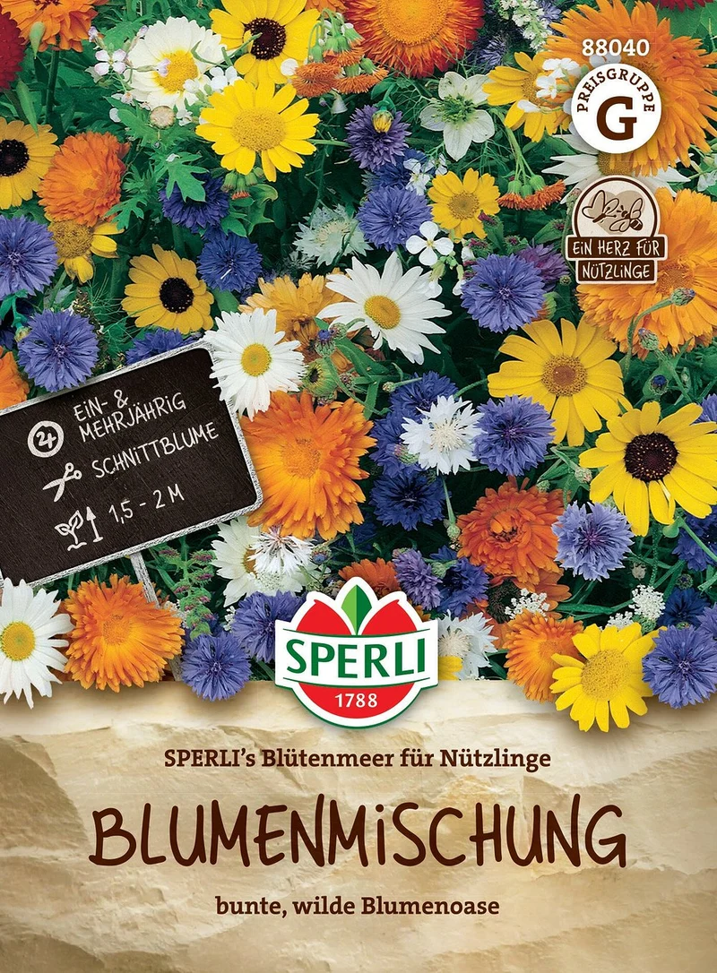 SPERLI Blumensamen "Blütenmeer für Nützlinge"