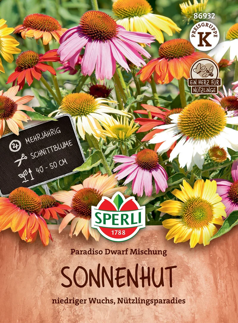 SPERLI Sonnenhut-Samen "Paradiso Dwarf Mischung"