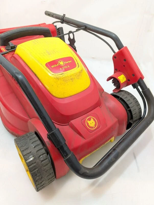 D-Ware WOLF-Garten Elektro Rasenmäher Mäher A 370 E 1600W Mulchfunktion 37cm 350m²