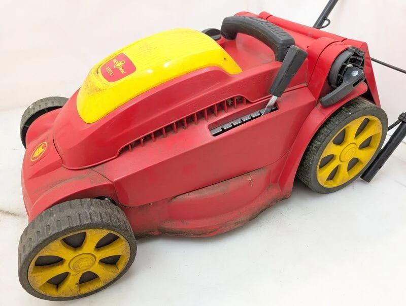D-Ware WOLF-Garten Elektro Rasenmäher Mäher A 370 E 1600W Mulchfunktion 37cm 350m²