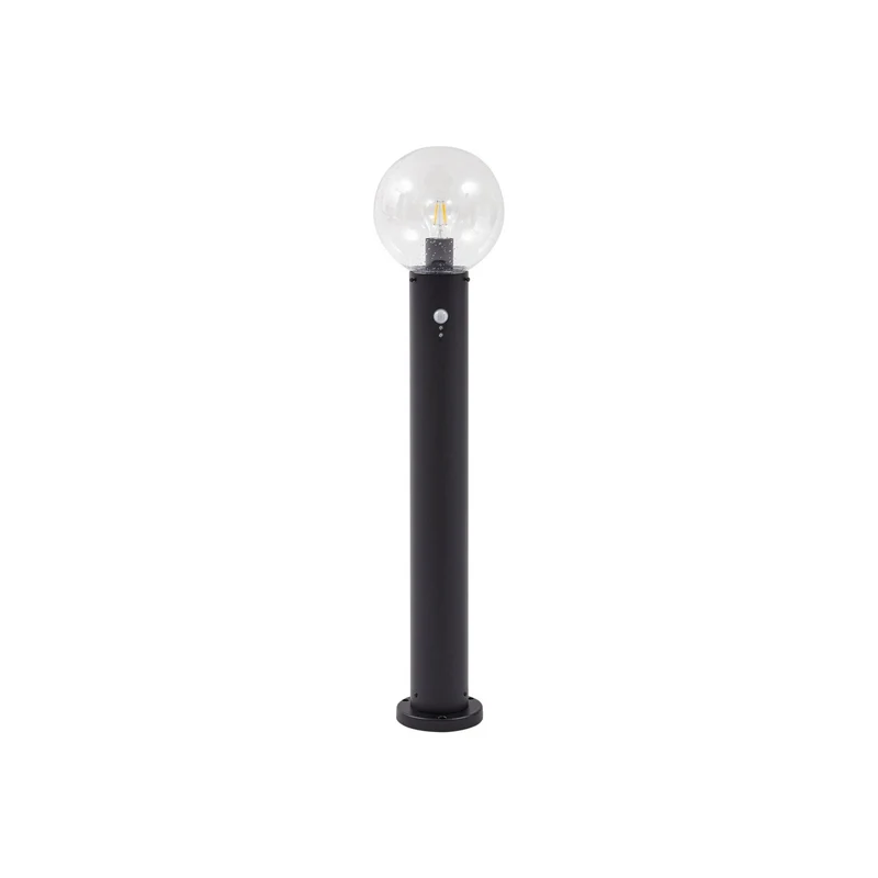 B-Ware Lindby Wegeleuchte Lampe Wegleuchte Sensor Glas klar Dangan 90 cm