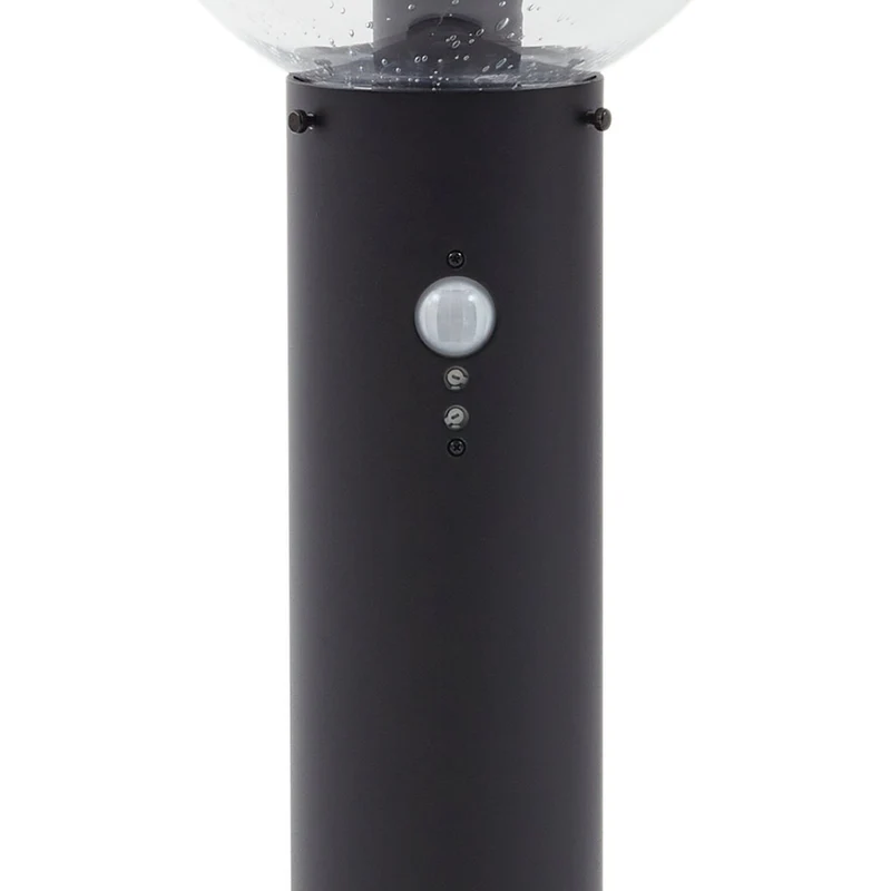 B-Ware Lindby Wegeleuchte Lampe Wegleuchte Sensor Glas klar Dangan 90 cm