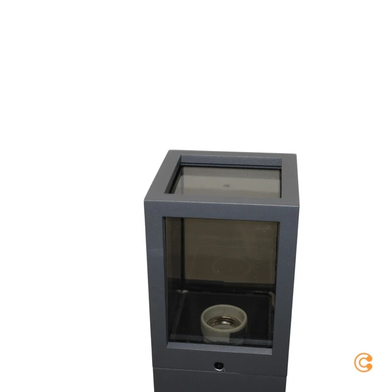 B-Ware Deko Light Wegelampe Gartenleuchte Facado II Aluminium rauchgrau SIEHE TEXT/FOTO