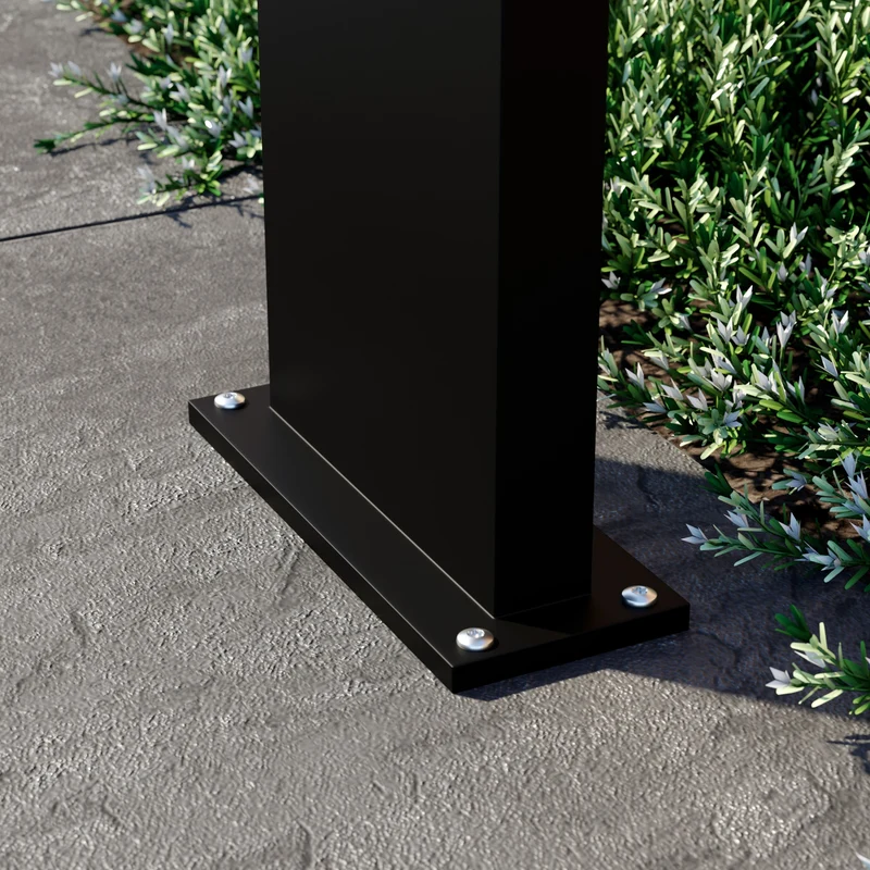 B-Ware Arcchio Wegeleuchte Gartenlampe LED Sensor Bewegungssensor Advik grafitgrau Auße