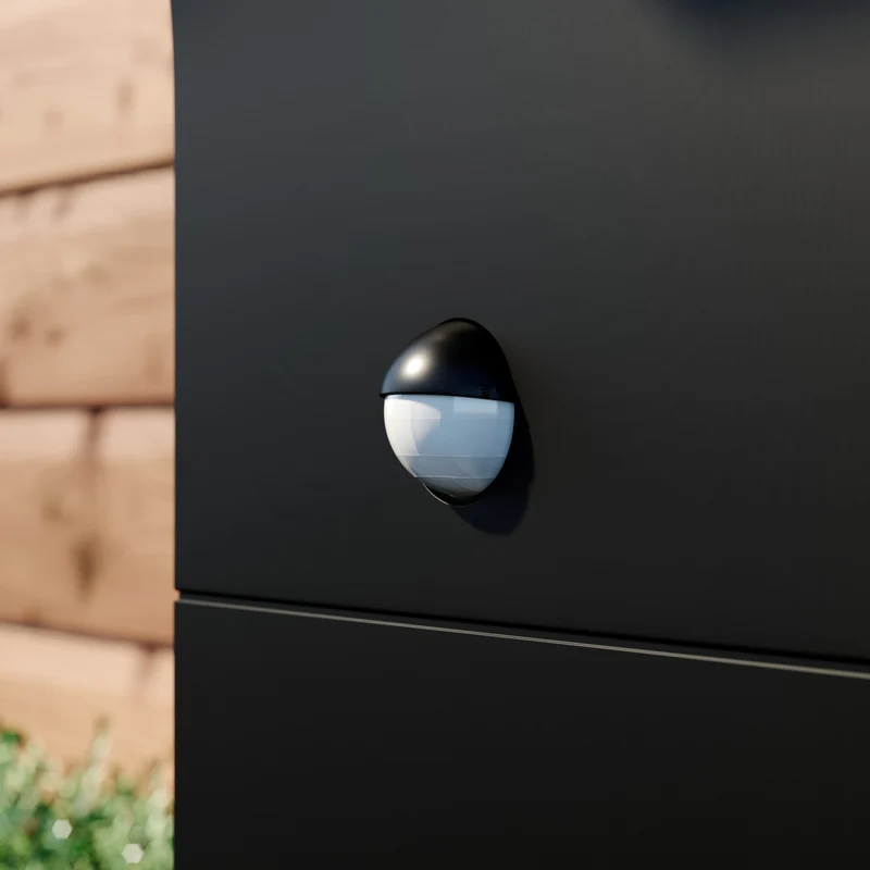 B-Ware Arcchio Wegeleuchte Gartenlampe LED Sensor Bewegungssensor Advik grafitgrau Auße