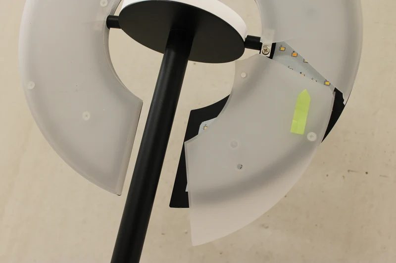 B-Ware Stehleuchte Stehlampe FISCHER HONSEL LED Dent schwarz Lampe SIEHE TEXT/FOTO