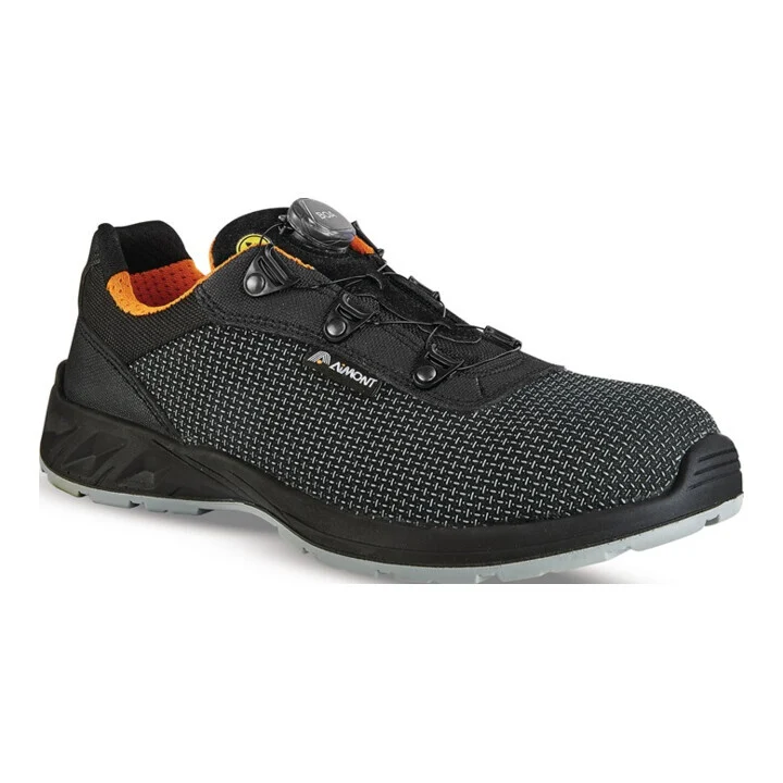 B-Ware AIMONT Halbschuh Sicherheitsschuh Diamont S3 SRC ESD schwarz Größe 44 Putek