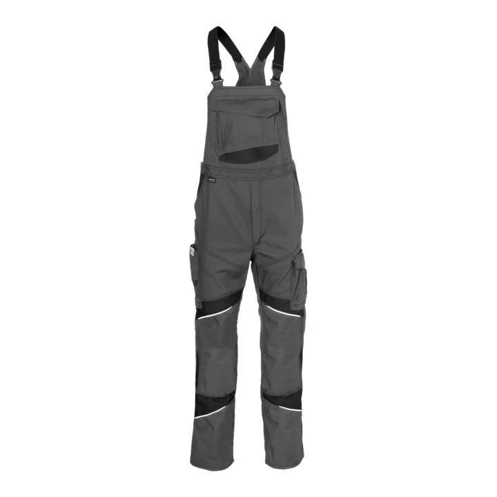 B-Ware Kübler Latzhose Arbeitshose cotton+ anthrazit schwarz Größe 64 Herren