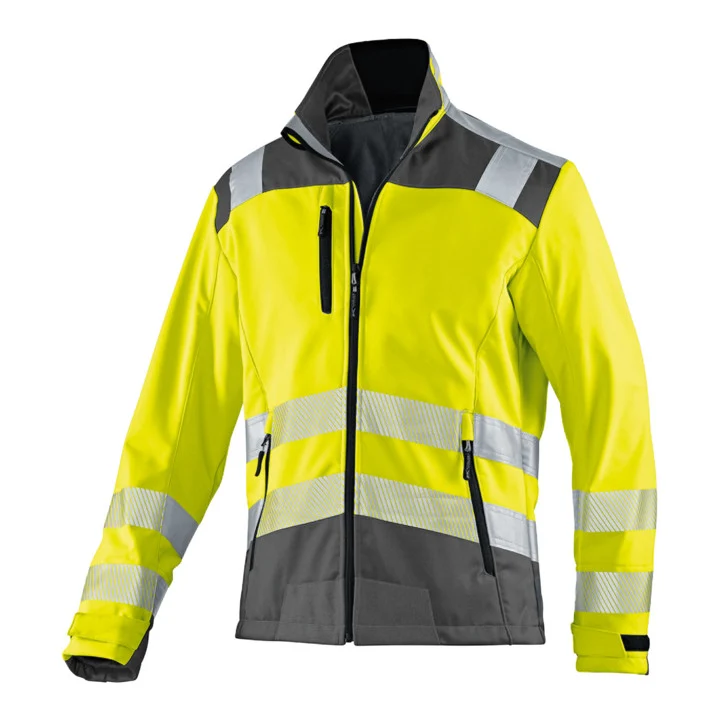 B-Ware Kübler Jacke Mantel Reflectiq Jacke 1507 Arbeitsschutz warngelb anthrazit XS