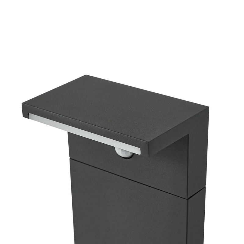 B-Ware Arcchio Wegeleuchte Pollerleuchte LED Iberion Sensor schwarz Aluminium Bewegungs