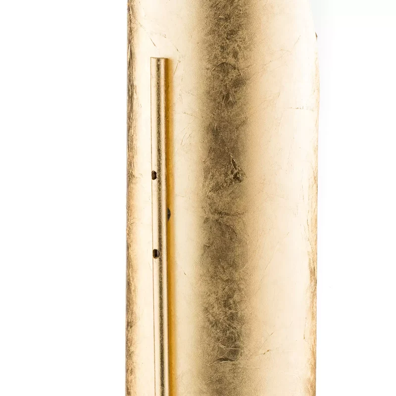 B-Ware Knikerboker Hué Blattgold-Tischleuchte Tischlampe Leuchte Lampe Tischlicht Licht