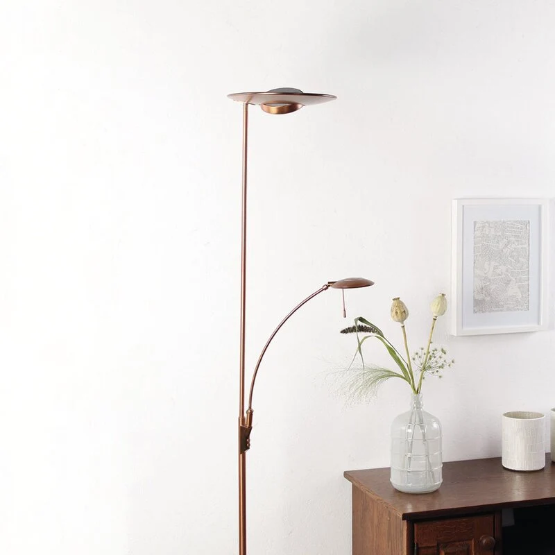 B-Ware Steinhauer Stehlampe Standlampe LED bronze Dimmer Zenith SIEHE TEXT/FOTO