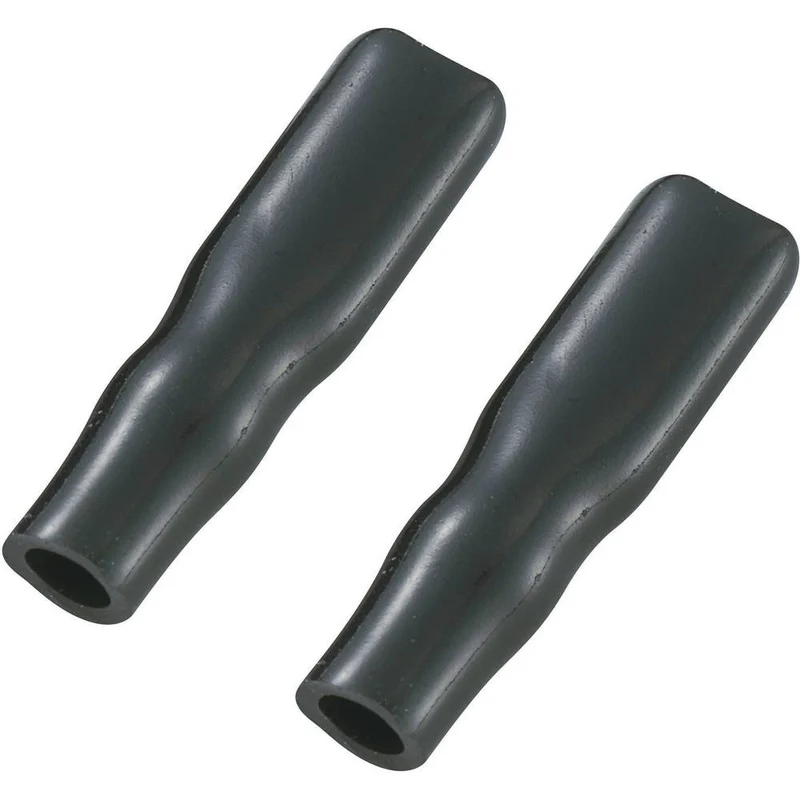 400x B-Ware TRU COMPONENTS Isolierhülse Schutzkappe Flachstecker 4.8 mm Schwarz 400 Stück