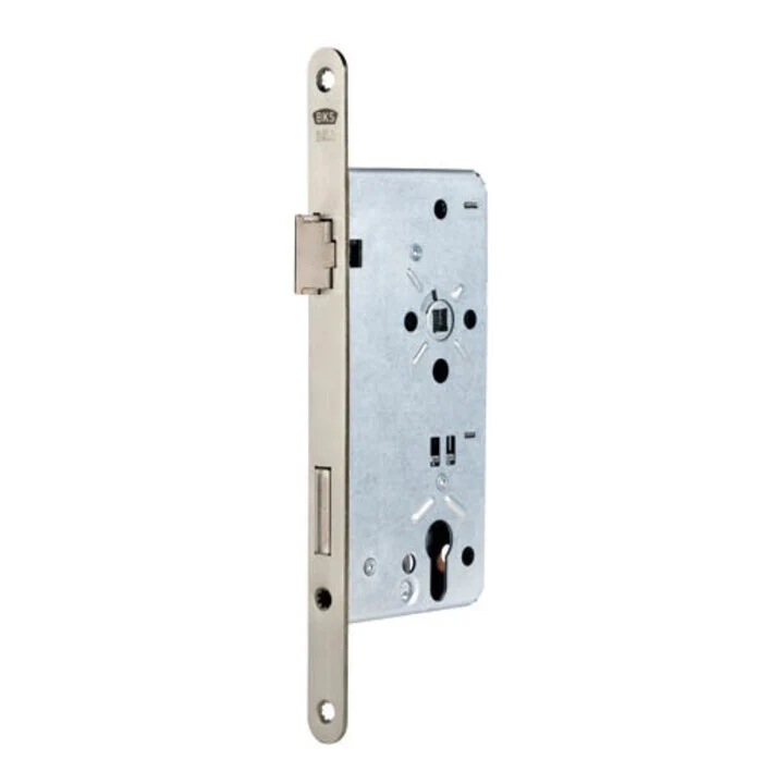 B-Ware BKS Haustür Einsteckschloss Schloss Türschloss PZW DIN links silber 22mm 92mm