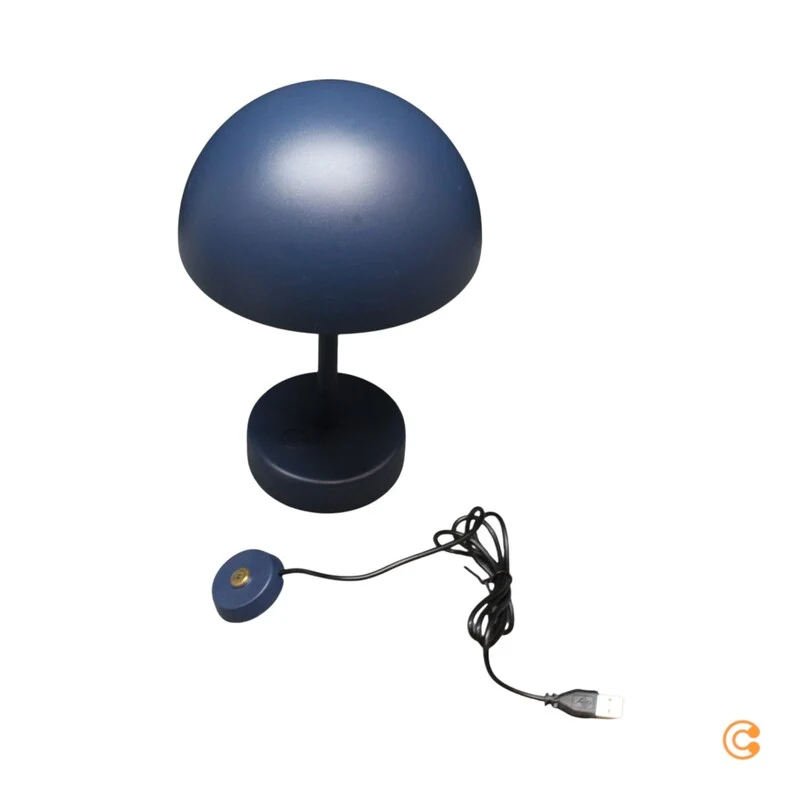 B-Ware Nordlux Tischleuchte Tischlampe Akku LED Ellen To-Go Blau Aluminium dimmbar IP44