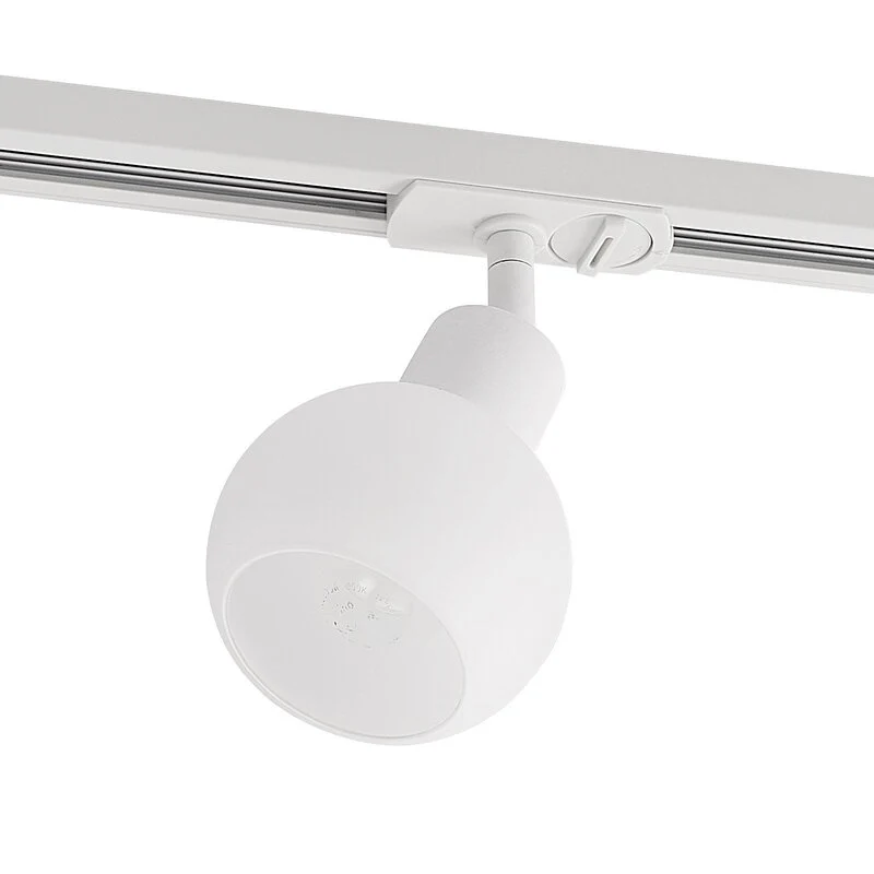 3x B-Ware Lindby Schienenspot Leuchte E14 weiß Schienensystem 1-Phasen 3 STÜCK