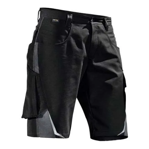 B-Ware Kübler Bermuda Shorts Arbeitshose Pulsschlag schwarz anthrazit Größe 58