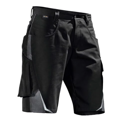B-Ware Kübler Bermuda Shorts Arbeitshose Pulsschlag schwarz anthrazit Größe 58