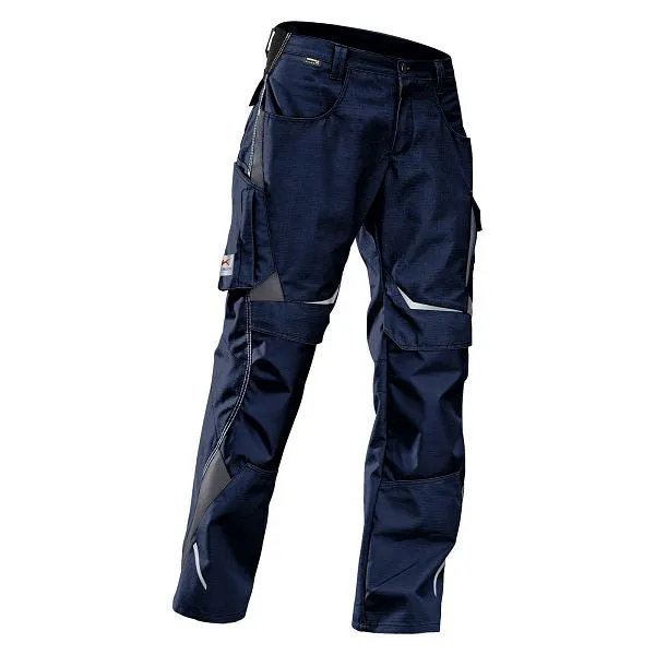 B-Ware Kübler Hose Arbeitshose PULSSCHLAG dunkelblau anthrazit HIGH Größe 102 Baumwolle