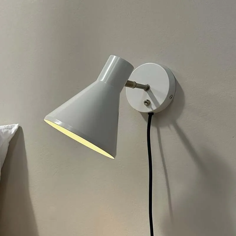 B-Ware Dyberg Larsen Wandlampe Sleep LED Wandleuchte Lampe skandinavisch weiß Ø15cm