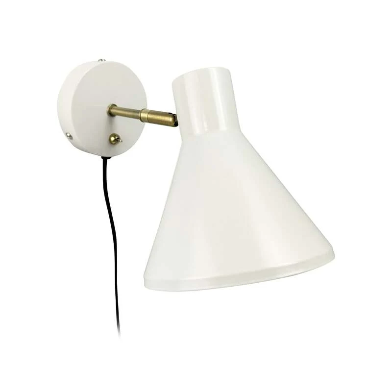 B-Ware Dyberg Larsen Wandlampe Sleep LED Wandleuchte Lampe skandinavisch weiß Ø15cm