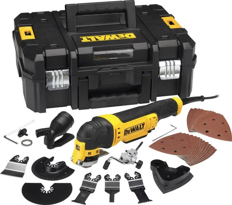 B-Ware Dewalt DWE315KT DWE315KT-QS Multifunktionswerkzeug Elektro inkl. Zubehör 300 W