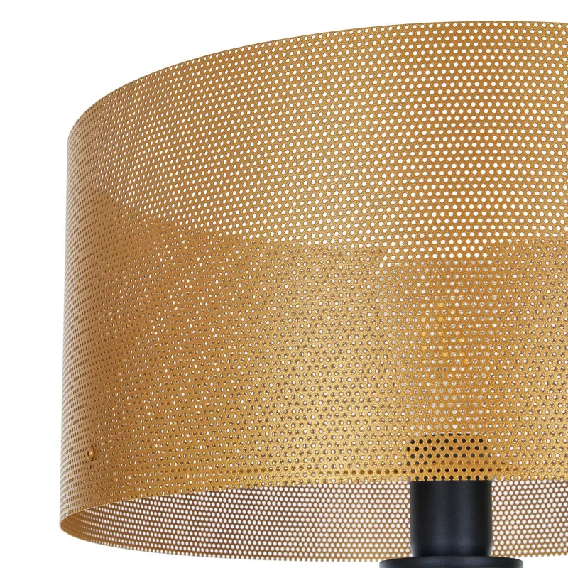 B-Ware Euluna Stehleuchte Zofia Stehlampe Lampe goldfarben Beleuchtung Wohnzimmer