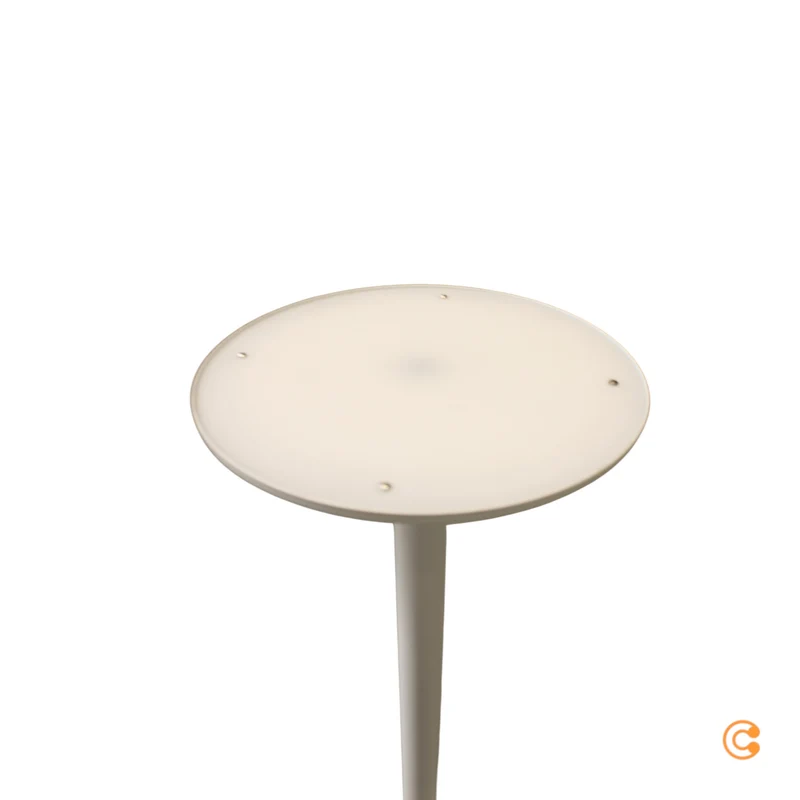 B-Ware Fabas Luce Stehleuchte Standlampe LED Tratto Weiß Metall Dimmer Touch Wohnzimmer