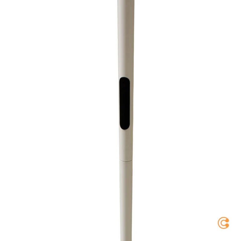 B-Ware Fabas Luce Stehleuchte Standlampe LED Tratto Weiß Metall Dimmer Touch Wohnzimmer