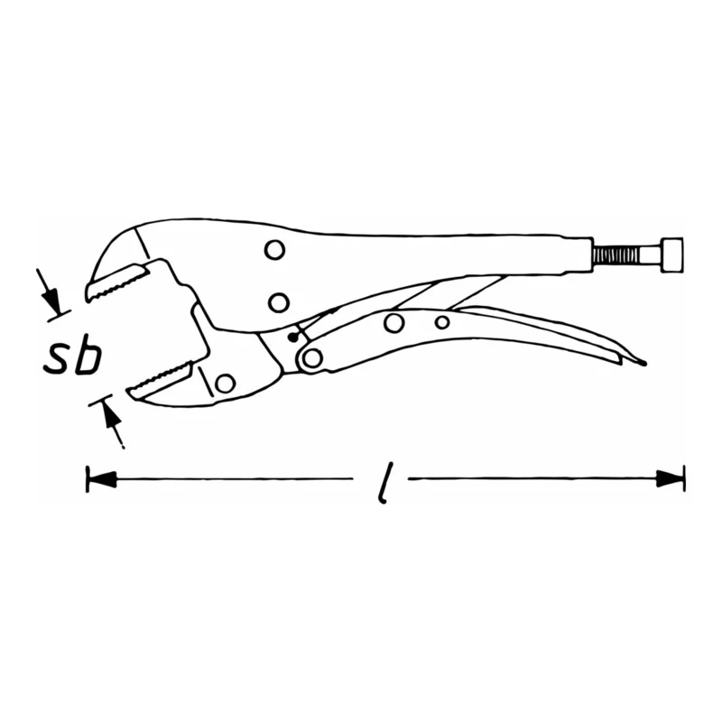 B-Ware Hazet Gripzange 753-10S Kombizange Zange Handwerkzeug Made in Germany 250mm